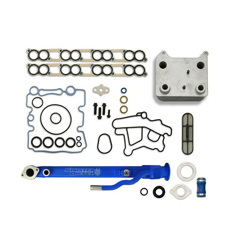 Sinister Diesel Basic Solution™ With Square EGR Cooler 03-07 Ford 6.0L Powerstroke - Image 3