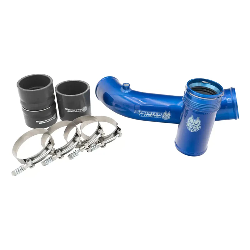 Sinister Diesel Hot Side Charge Pipe For High Output 23-26 Ford 6.7L Powerstroke - Image 2