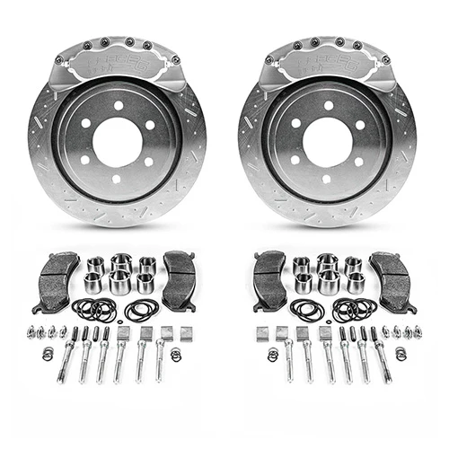 SSBC-USA B6-Brawler Direct Fit Rear Disc Brake Upgrade Kit With Rotors 18-20 Ford 3.0L Powerstroke F-150 4WD - Image 2