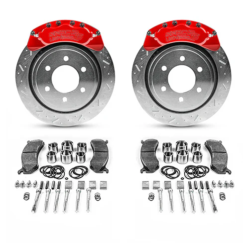 SSBC-USA B6-Brawler Direct Fit Rear Disc Brake Upgrade Kit With Rotors 18-20 Ford 3.0L Powerstroke F-150 4WD - Image 4