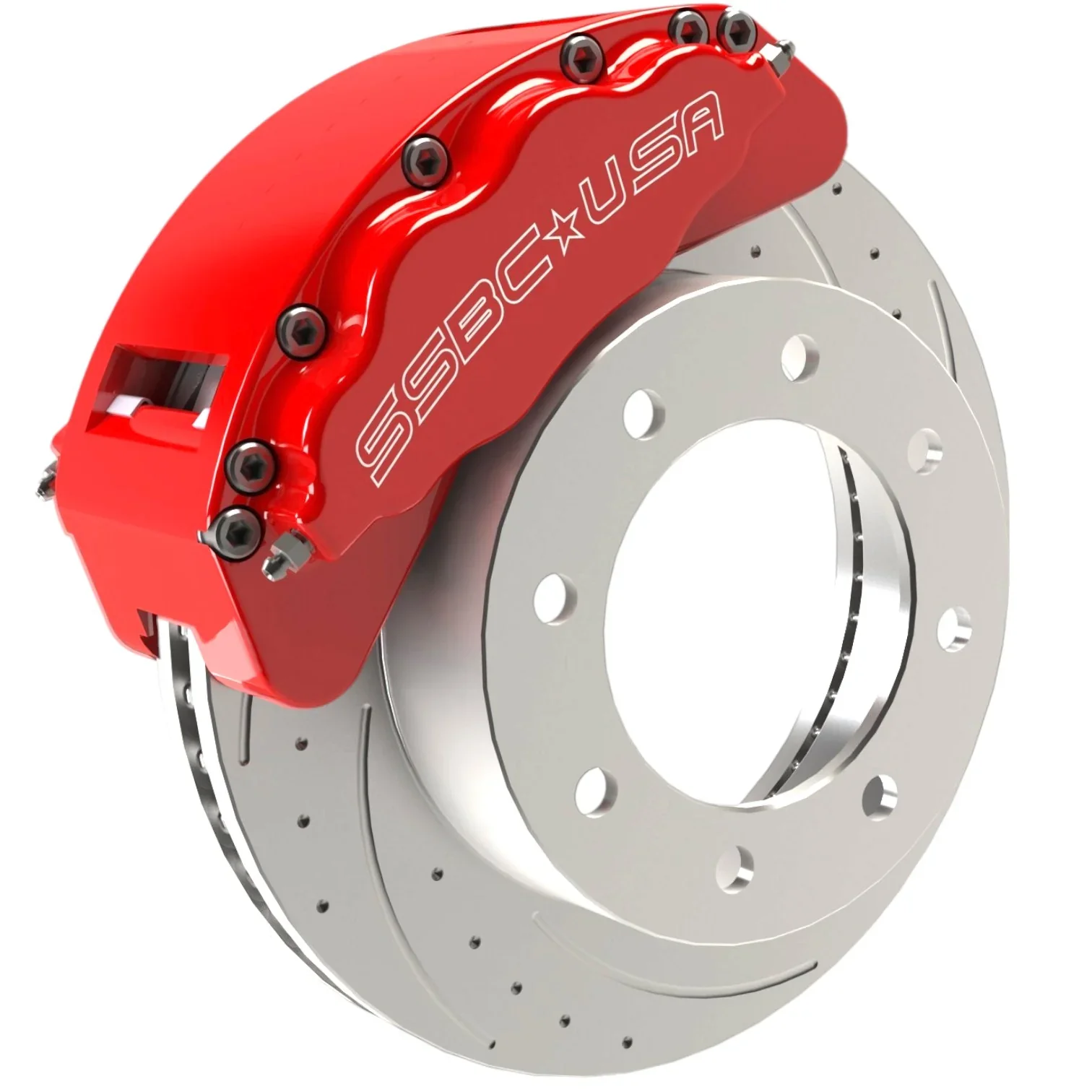 SSBC-USA B8-Barbarian Direct Fit Front Caliper Disc Brake Upgrade Kit 05-12 Ford F-250/F-350 - Image 6