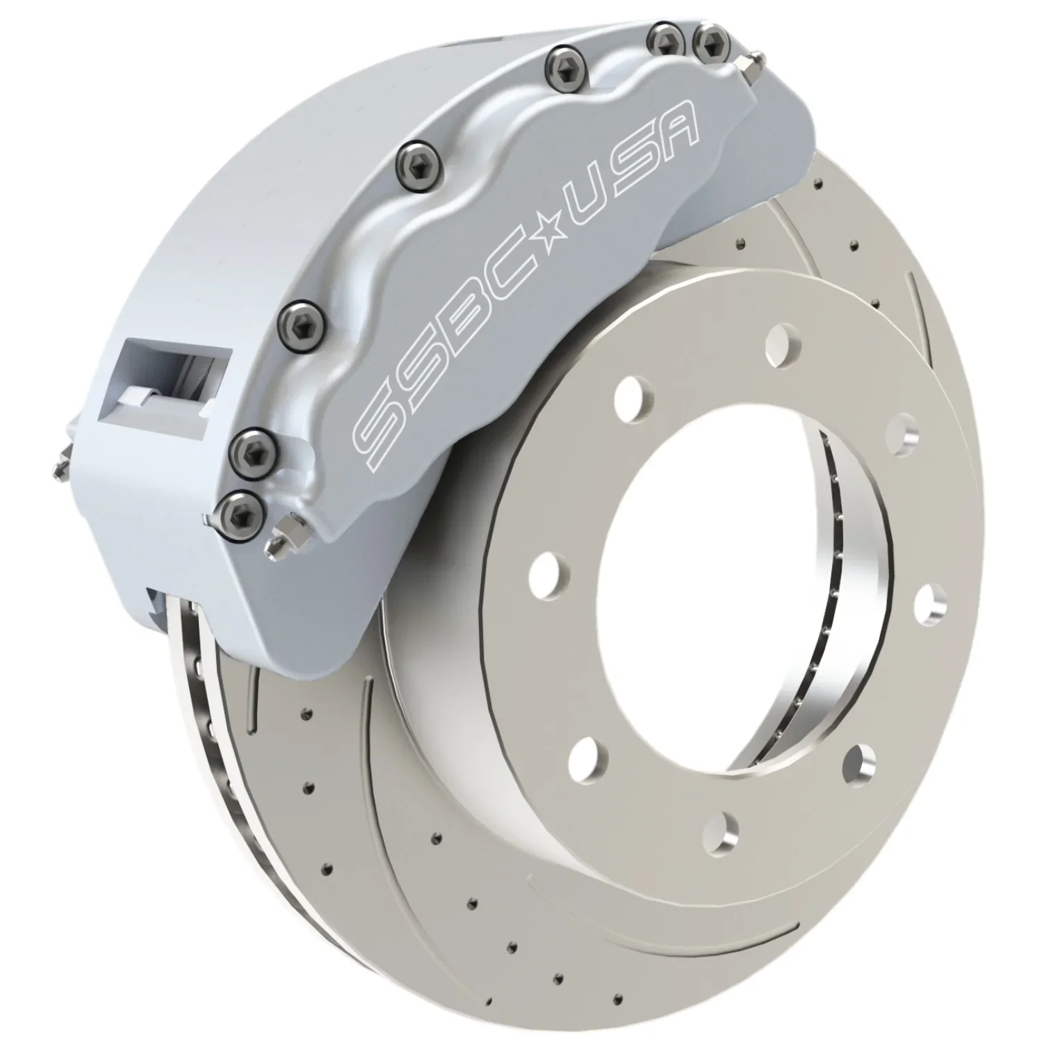 SSBC-USA B8-Barbarian Direct Fit Rear Caliper Disc Brake Upgrade Kit 05-12 Ford F-250/F-350 - Image 2