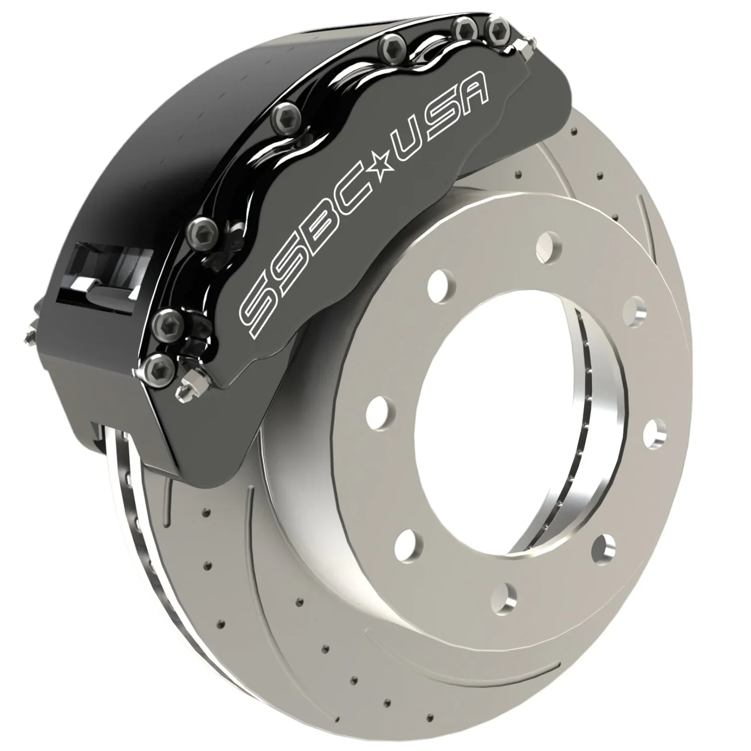 SSBC-USA B8-Barbarian Direct Fit Rear Caliper Disc Brake Upgrade Kit 05-12 Ford F-250/F-350 - Image 4
