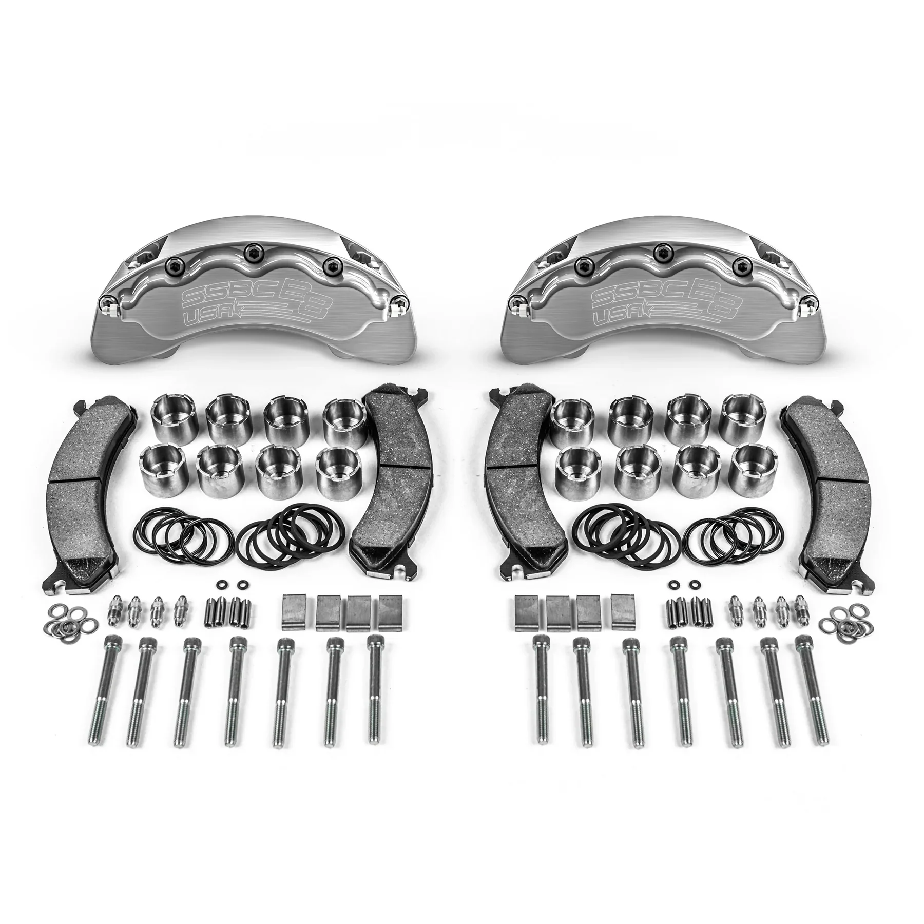 SSBC-USA B8-Brawler Direct Fit Front Caliper Upgrade Kit 18-20 Ford 3.0L Powerstroke F-150 4WD - Image 2