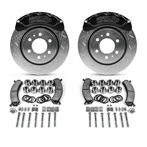 SSBC-USA B8-Brawler Direct Fit Front Caliper Disc Brake Upgrade Kit With DS Rotors 18-20 Ford 3.0L Powerstroke F-150 4WD - Image 3