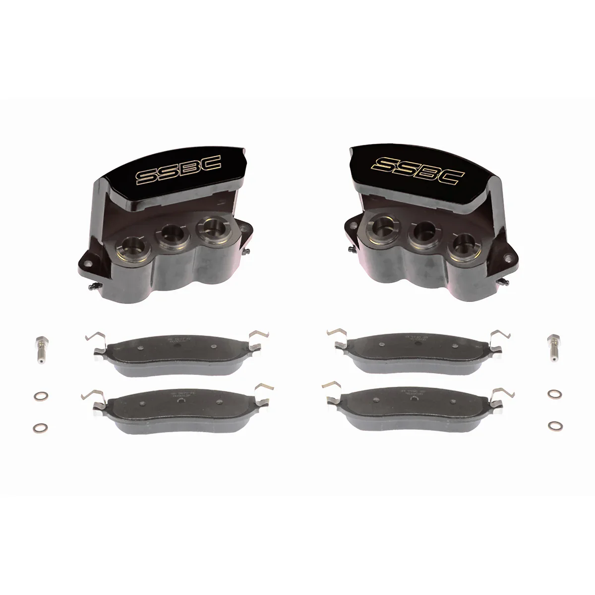 SSBC-USA Tri-Power Direct Fit Rear Caliper Upgrade Kit 05-07 Ford F-250/F-350 | SRW - Image 2