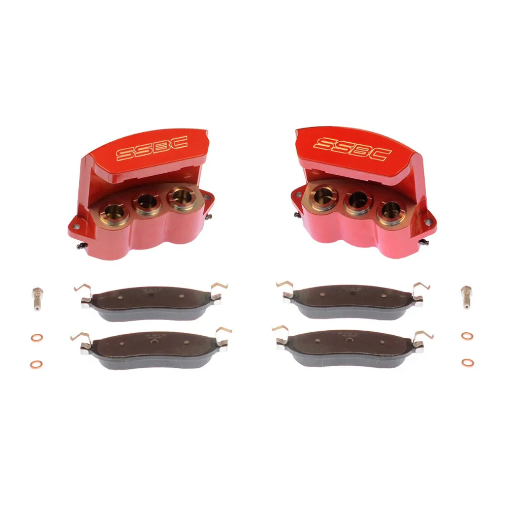 SSBC-USA Tri-Power Direct Fit Rear Caliper Upgrade Kit 05-07 Ford F-350 | RWD - Image 3