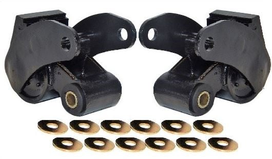 Sulastic Rubber Springs / Shackles 01-20 GM 2500HD/3500 6.6L Duramax
