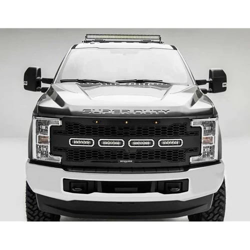 T-Rex Revolver Series Replacement Grille with LED Lights 17-19 6.7L Ford Powerstroke - Image 2