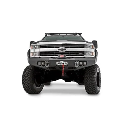 Warn 100921 Ascent Front Winch Bumper 15-19 Chevy Silverado 2500HD / 3500 4x4 - Image 3