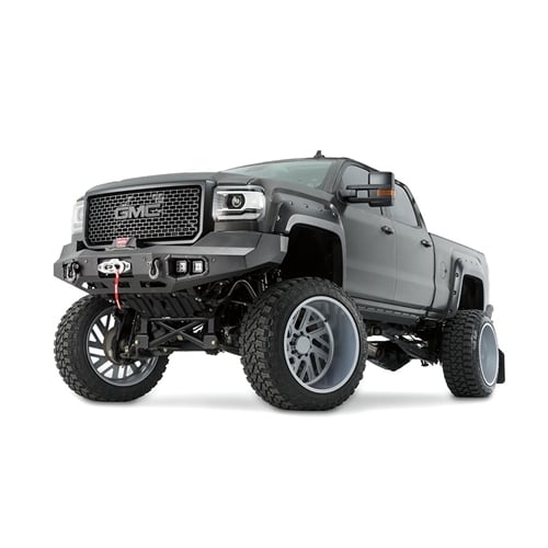 Warn 99152 Ascent Front Winch Bumper 15-19 GMC Sierra 2500HD / 3500 - Image 2
