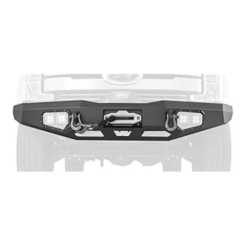 Warn 100918 Ascent Front Winch Bumper 17-22 Ford SuperDuty 4x4 - Image 2