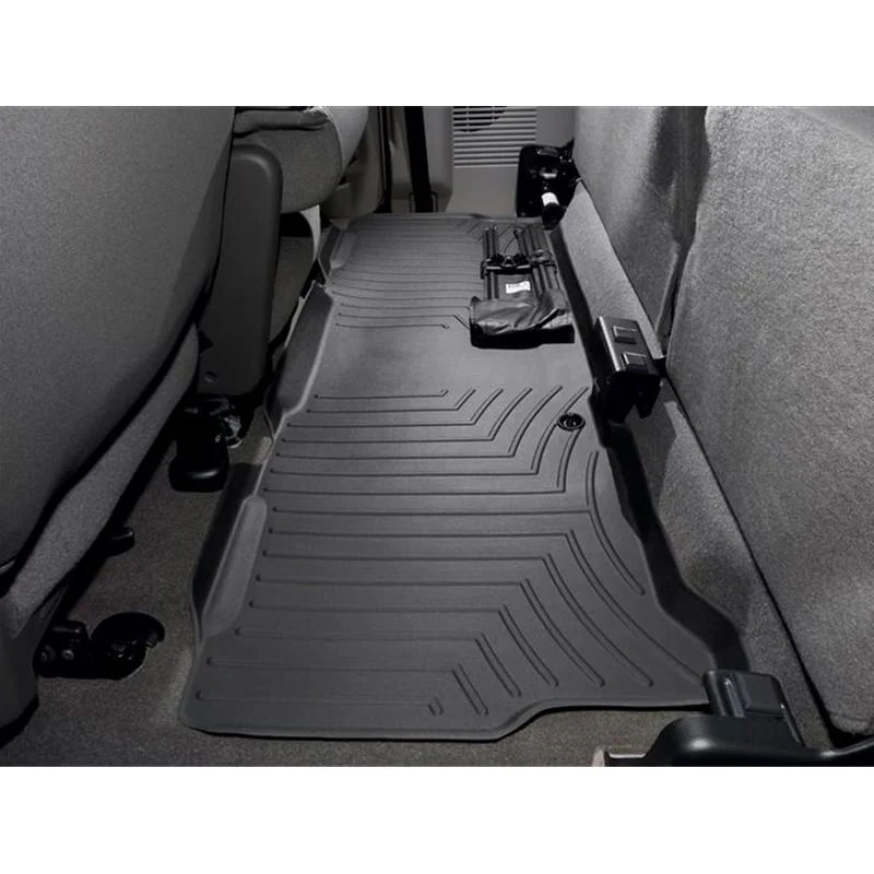 WeatherTech DigitalFit Floor Liner Set (w/Over the Hump Front) 08-10 Ford SuperDuty Extended Cab - Image 3