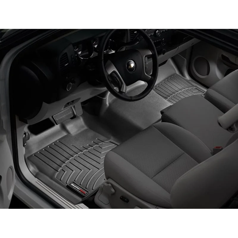 WeatherTech DigitalFit Front Over Hump Floor Liner 07.5-14 Chevy Silverado GMC Sierra Crew / Ext Cab - Image 2