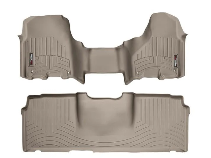 WeatherTech DigitalFit Floor Liner Set (w/ Over the Hump Front) 12-18 Dodge Ram Mega Cab - Image 6