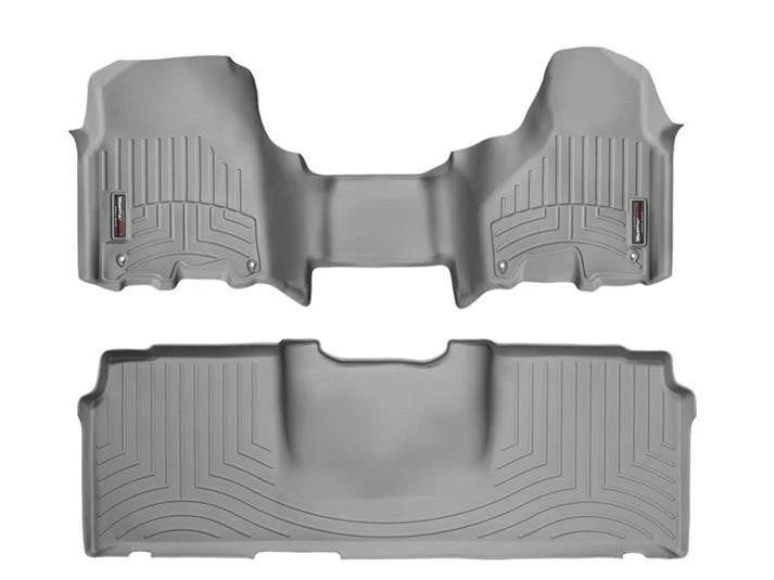 WeatherTech DigitalFit Floor Liner Set (w/ Over the Hump Front) 12-18 Dodge Ram Mega Cab - Image 7