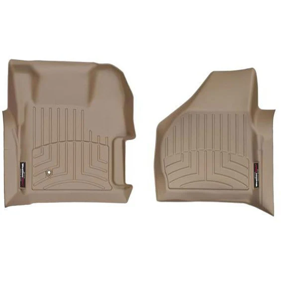WeatherTech DigitalFit Front Floor Liner 08-10 Ford SuperDuty - 2 Piece - Image 8