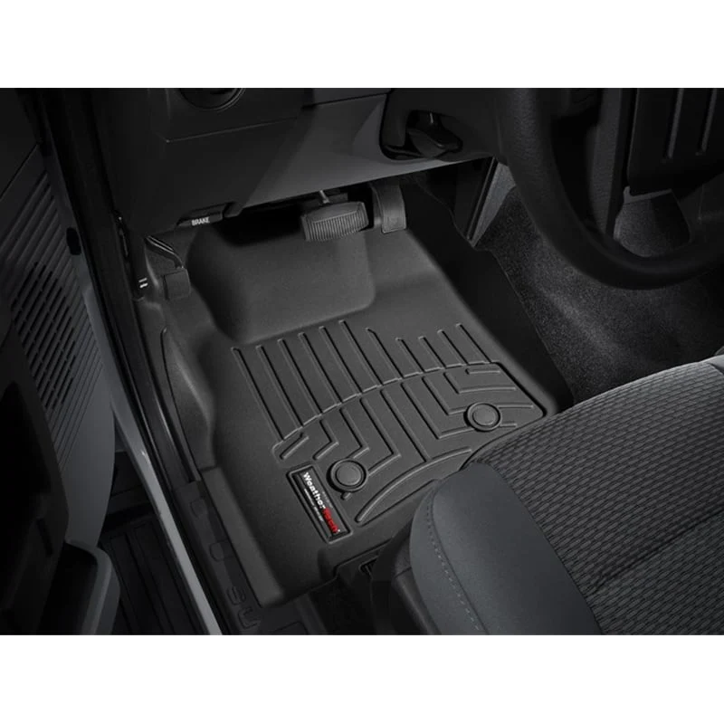 WeatherTech DigitalFit Front Floor Liner 11-12 Ford SuperDuty Extended & Crew Cab - 2 Piece - Image 2