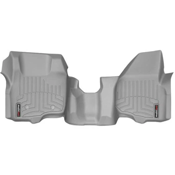 WeatherTech DigitalFit Front Floor Liner 11-12 Ford SuperDuty Extended & Crew Cab - Over The Hump - Image 7
