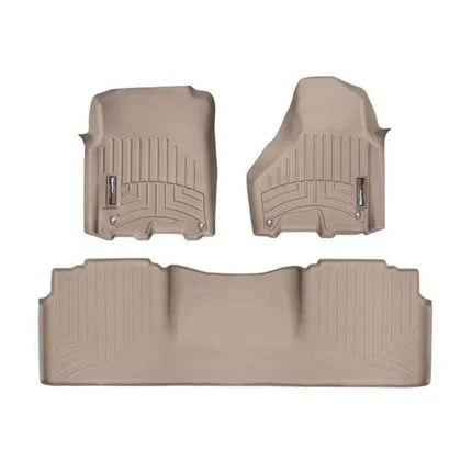 WeatherTech DigitalFit Floor Liner Set (2 Pc Front) 10-12 Dodge Ram Mega Cab 1 Hook - Image 6
