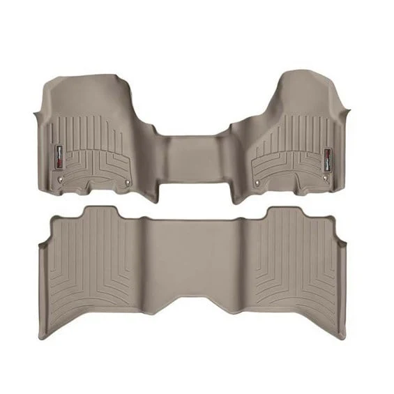 WeatherTech DigitalFit Floor Liner Set (w/ Over the Hump Front) 12-18 Dodge Ram Crew Cab - Image 7