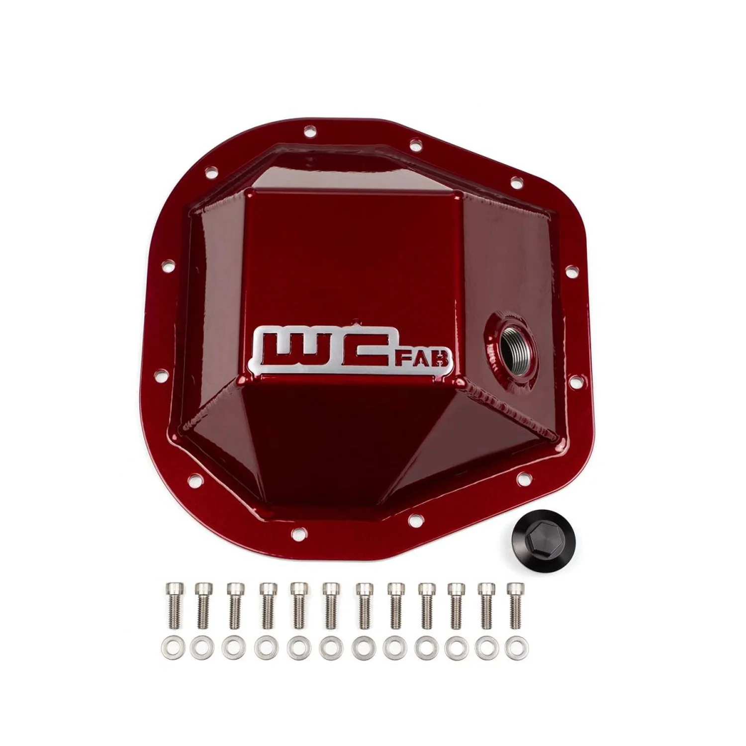 Wehrli Custom Fab 12 Bolt Aluminum Differential Cover 99-24 Ford F-250/F-350 Sterling 10.5" Axle - Image 3
