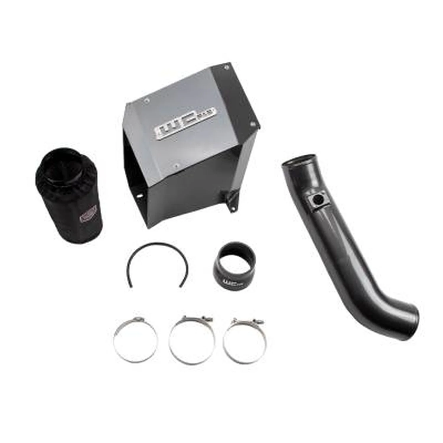Wehrli Custom Fab 4" Cold Air Intake Kit With Air Box 01-04 GM 6.6L Duramax LB7 - Image 2