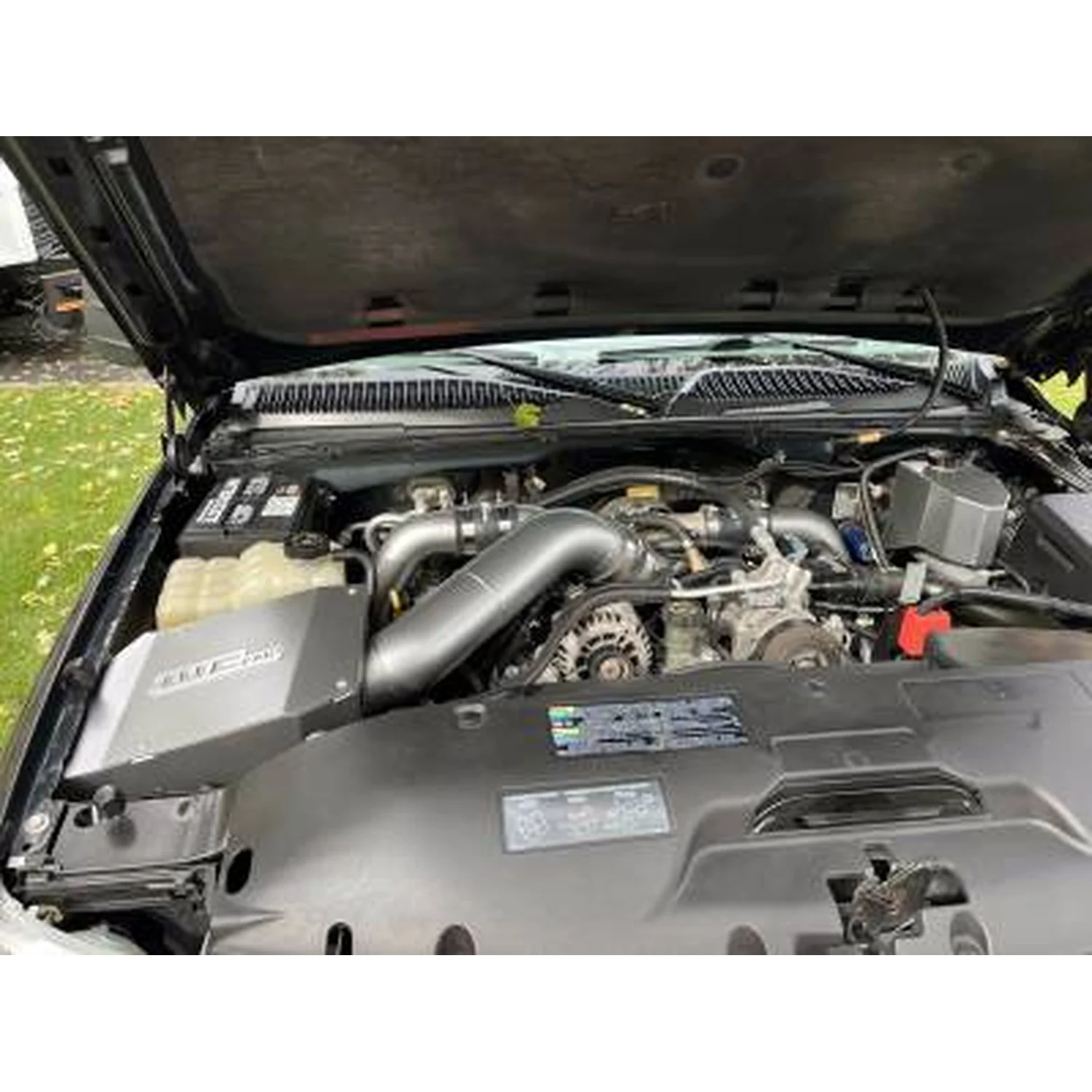 Wehrli Custom Fab 4" Cold Air Intake Kit With Air Box 01-04 GM 6.6L Duramax LB7 - Image 5