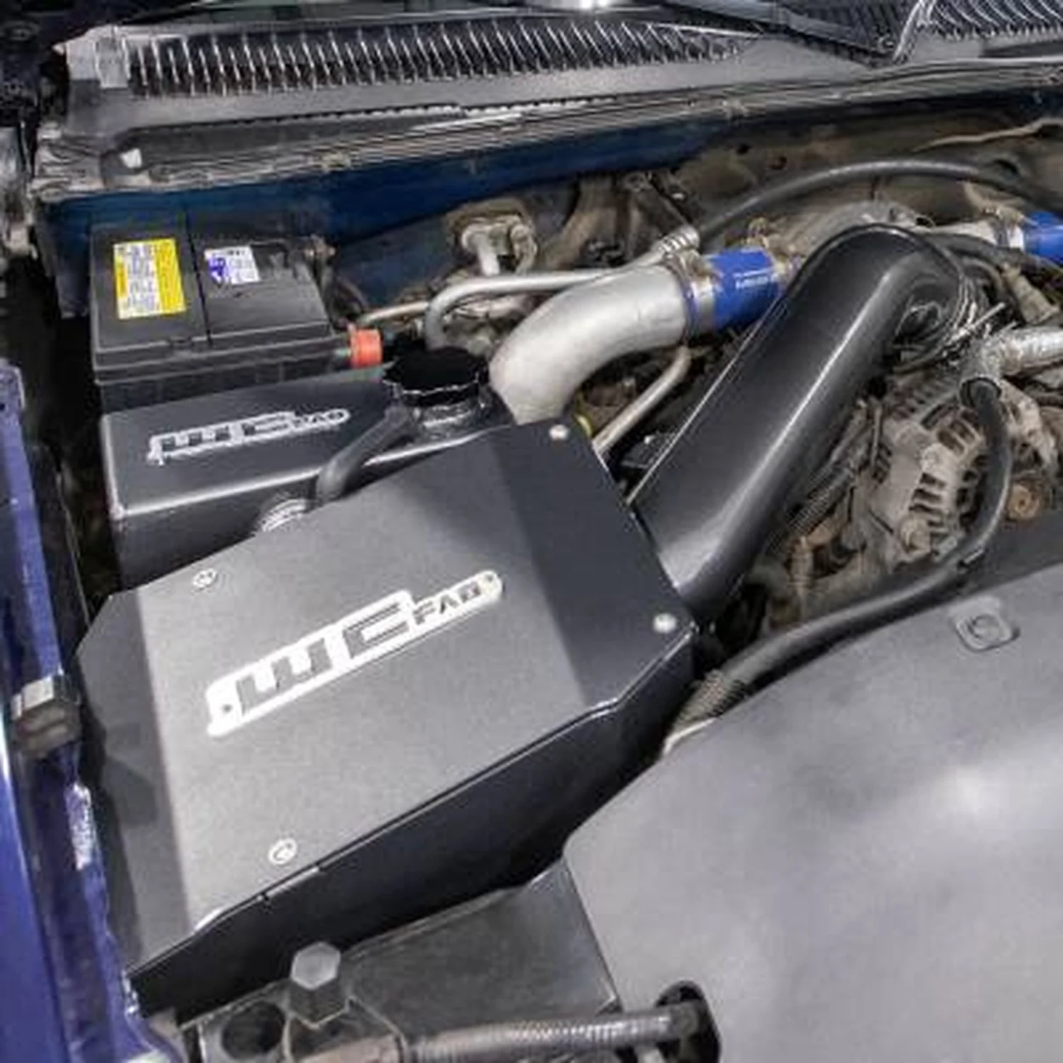 Wehrli Custom Fab 4" Cold Air Intake Kit With Air Box 01-04 GM 6.6L Duramax LB7 - Image 8