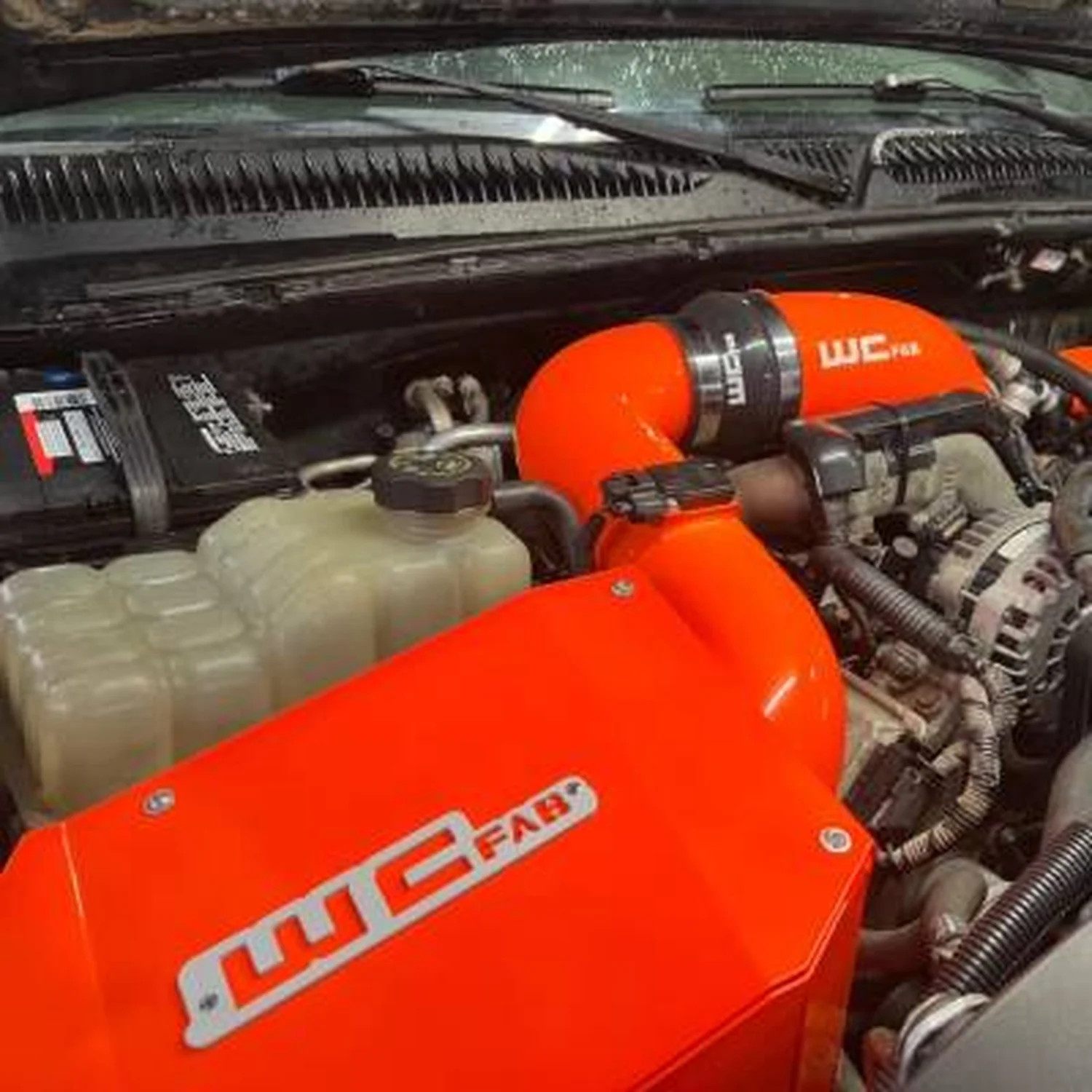 Wehrli Custom Fab 4" Cold Air Intake Kit With Air Box 04.5-05 GM 6.6L Duramax LLY - Image 5