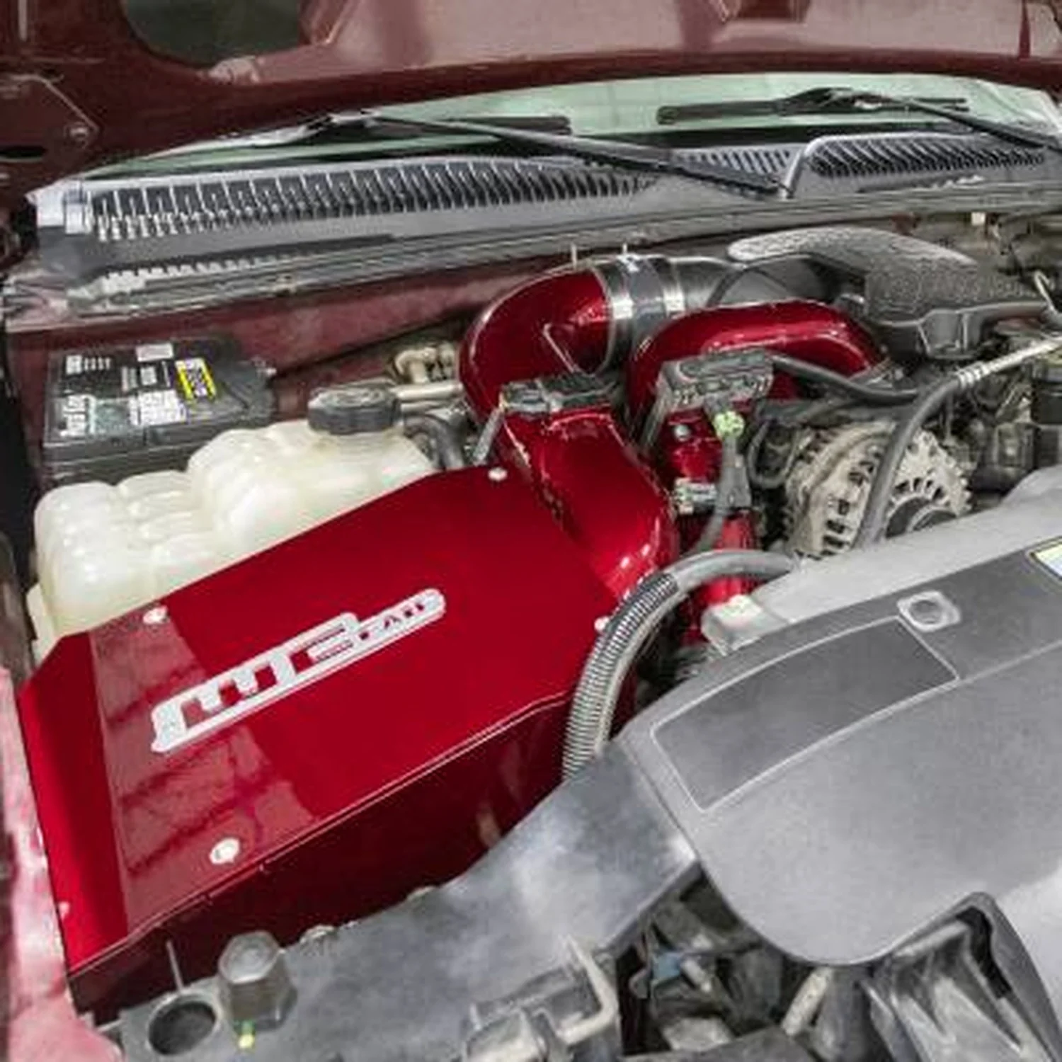 Wehrli Custom Fab 4" Cold Air Intake Kit With Air Box 06-07 GM 6.6L Duramax LBZ - Image 5