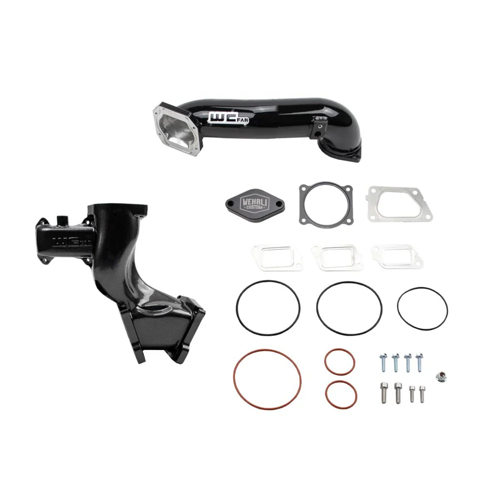 Wehrli Custom Fab Y-Bridge Kit 11-16 GM 6.6L Duramax LML - Image 2