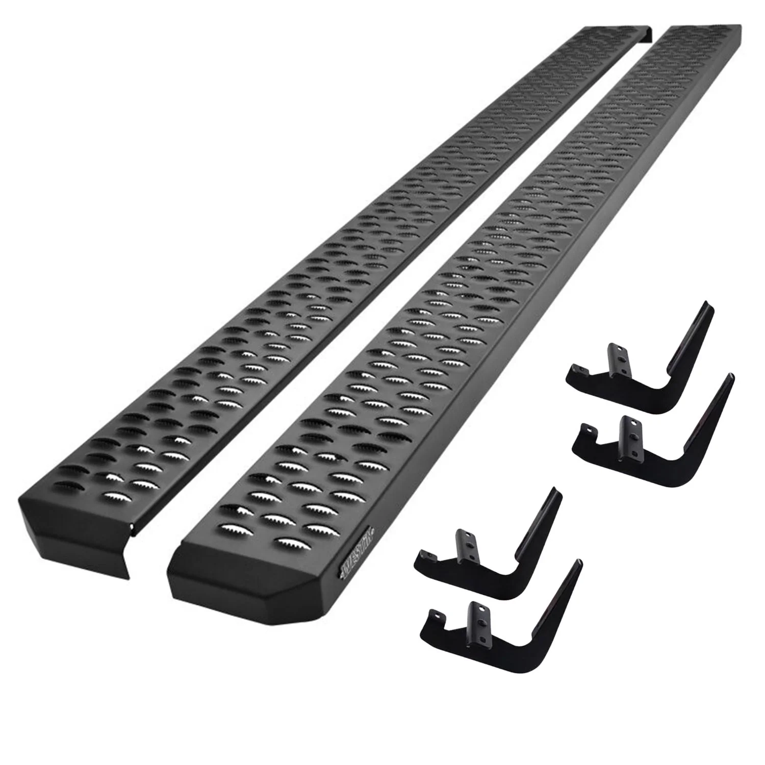 Westin Grate Step Running Boards 01-26 GM 2500HD/3500HD Standard/Double/Extended Cab - Image 5