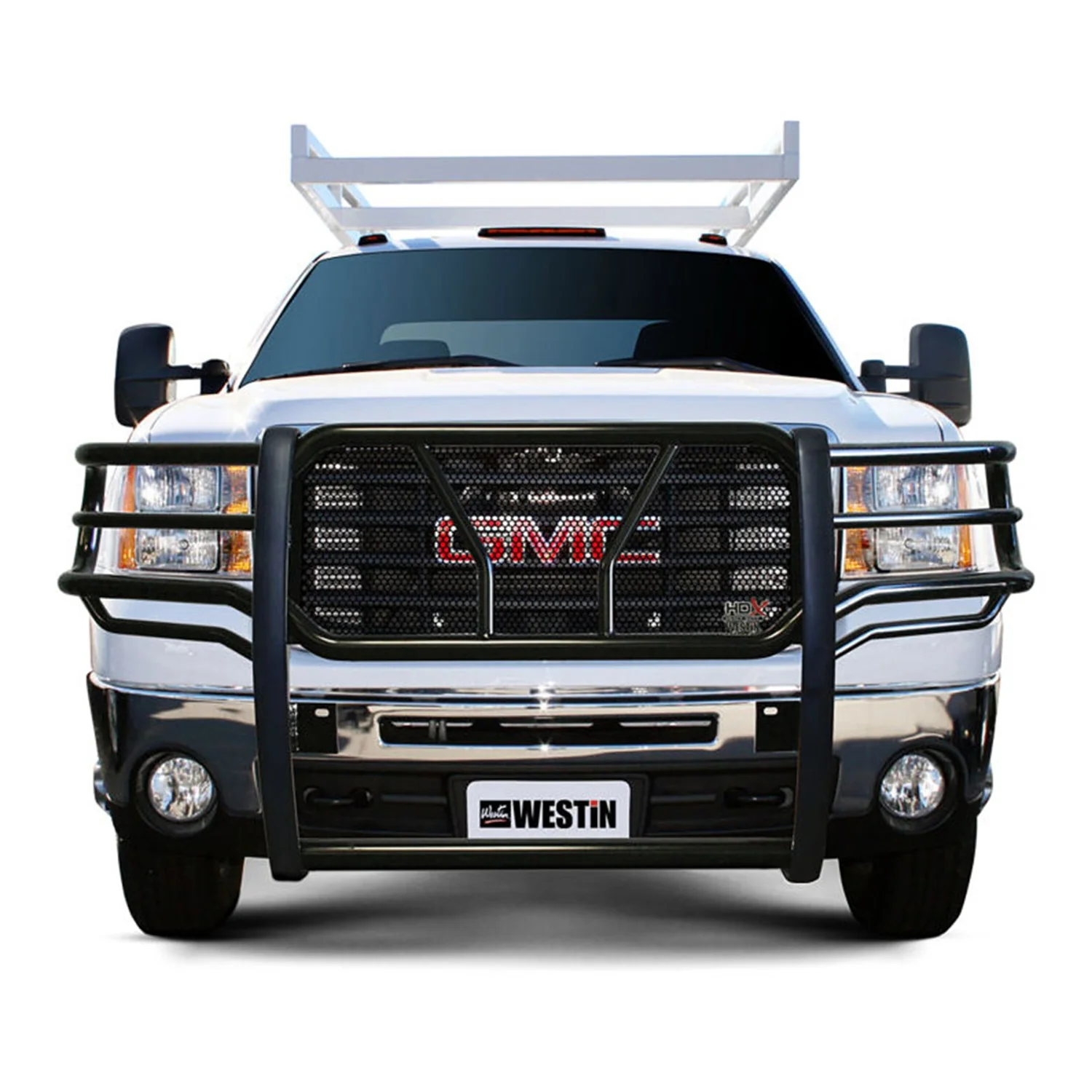 Westin HDX 1-Piece Grille Guard 07-10 GM 2500HD/3500HD - Image 4