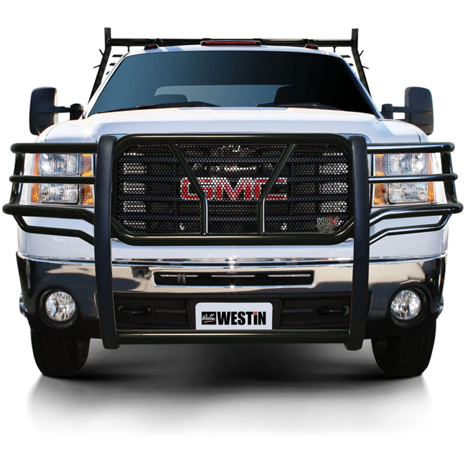 Westin HDX 1-Piece Grille Guard 07-10 GM 2500HD/3500HD - Image 5