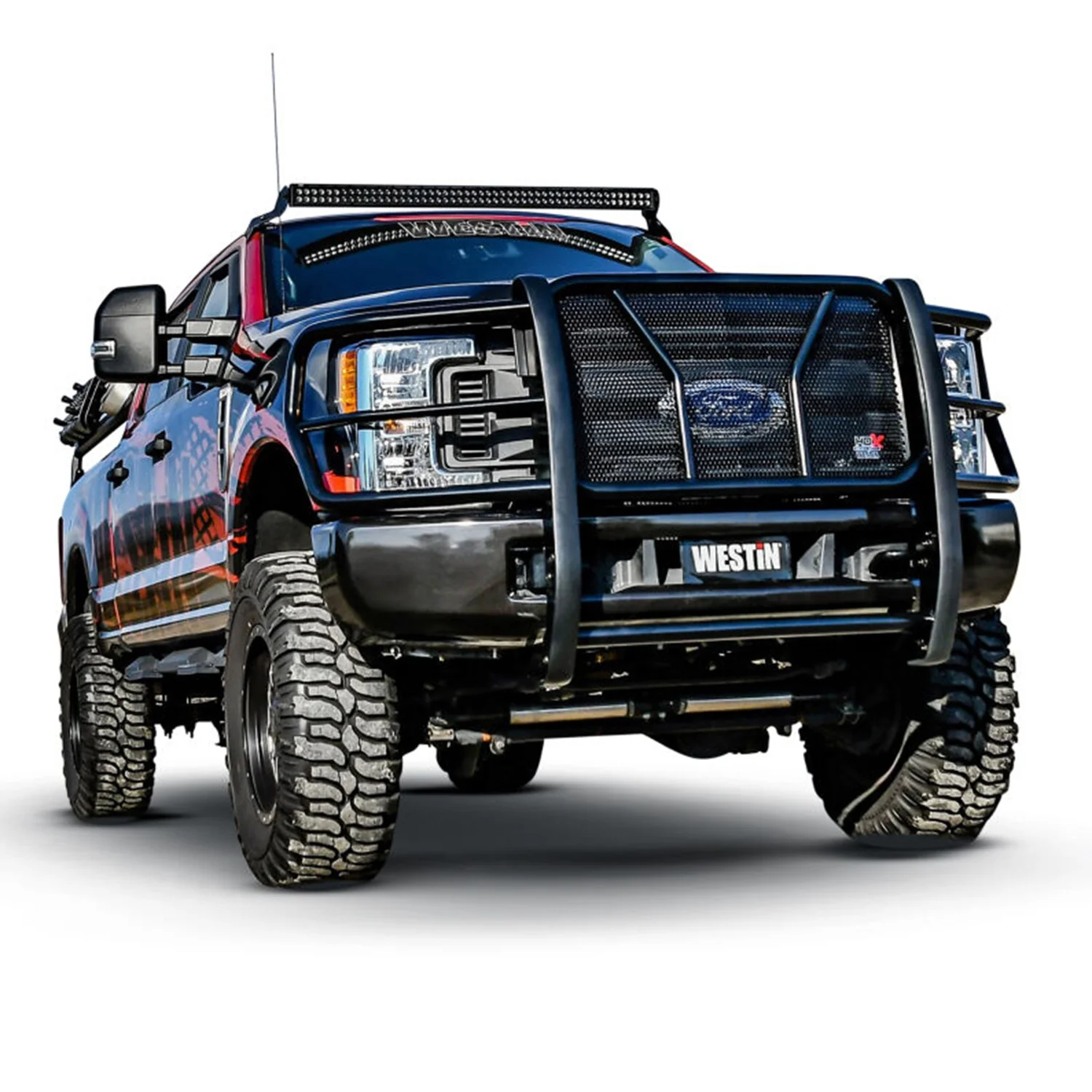 Westin HDX 3-Piece Grille Guard 17-22 Ford F-250/F-350 Super Duty - Image 4