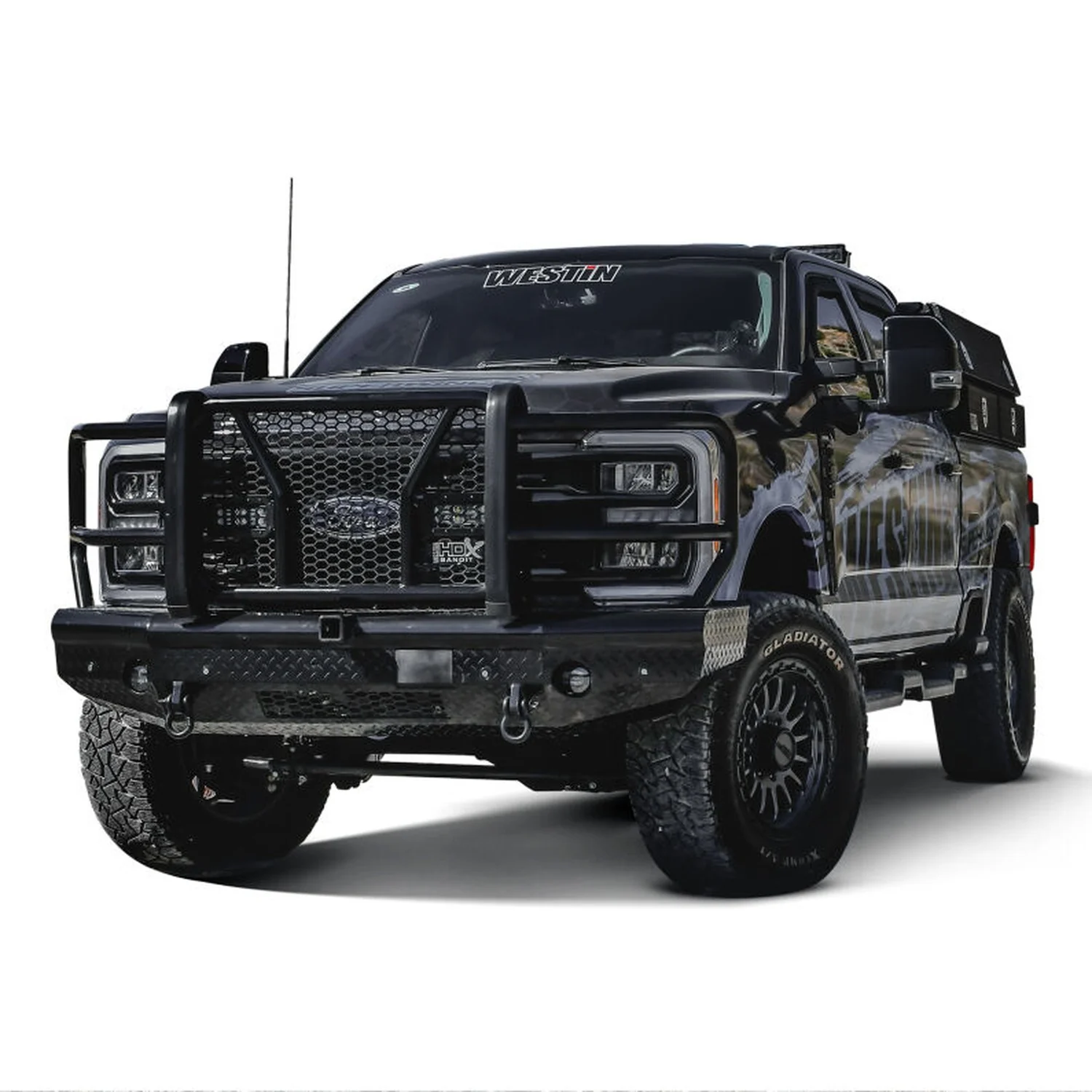 Westin HDX Bandit Front Bumper 23-26 Ford Super Duty - Image 4