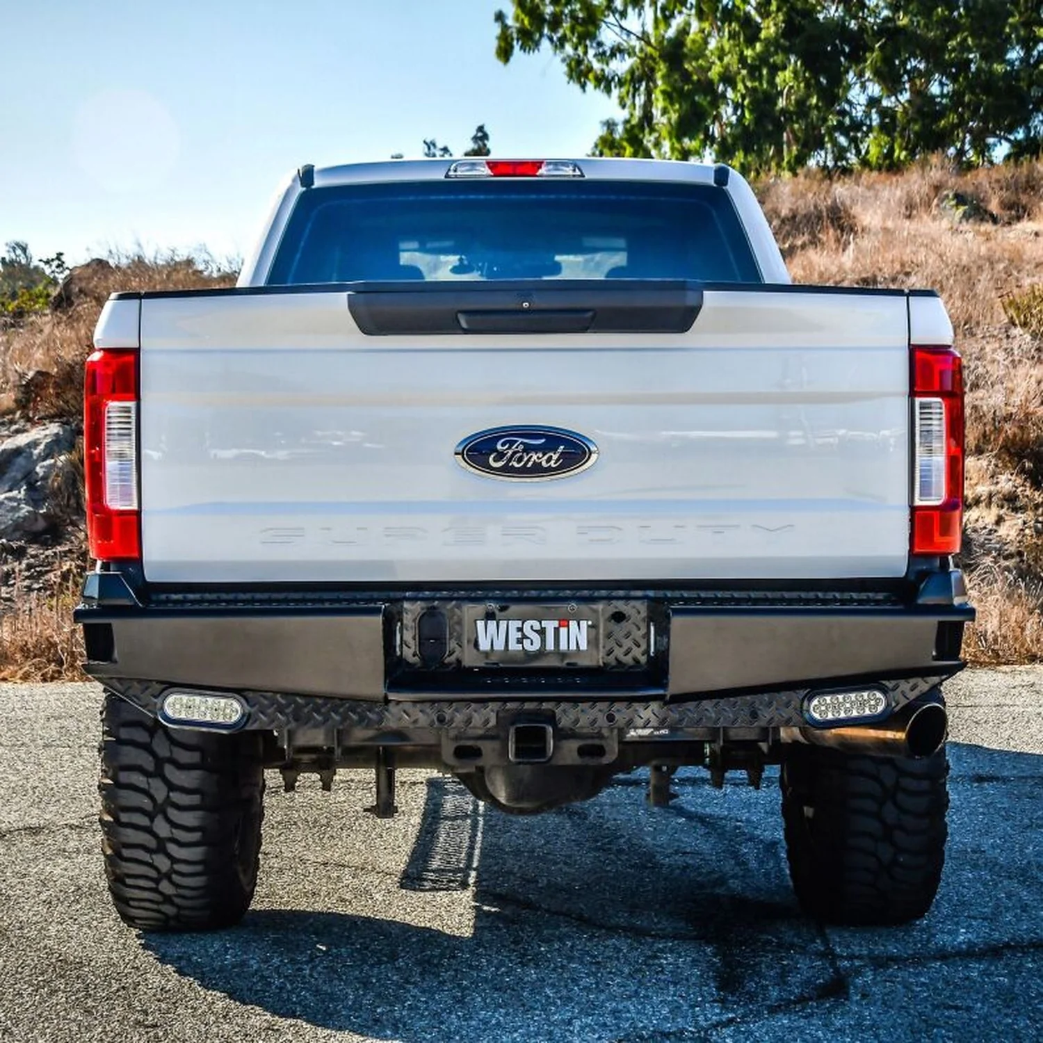 Westin HDX Bandit Rear Bumper 17-22 Ford F-250/F-350 Super Duty - Image 4