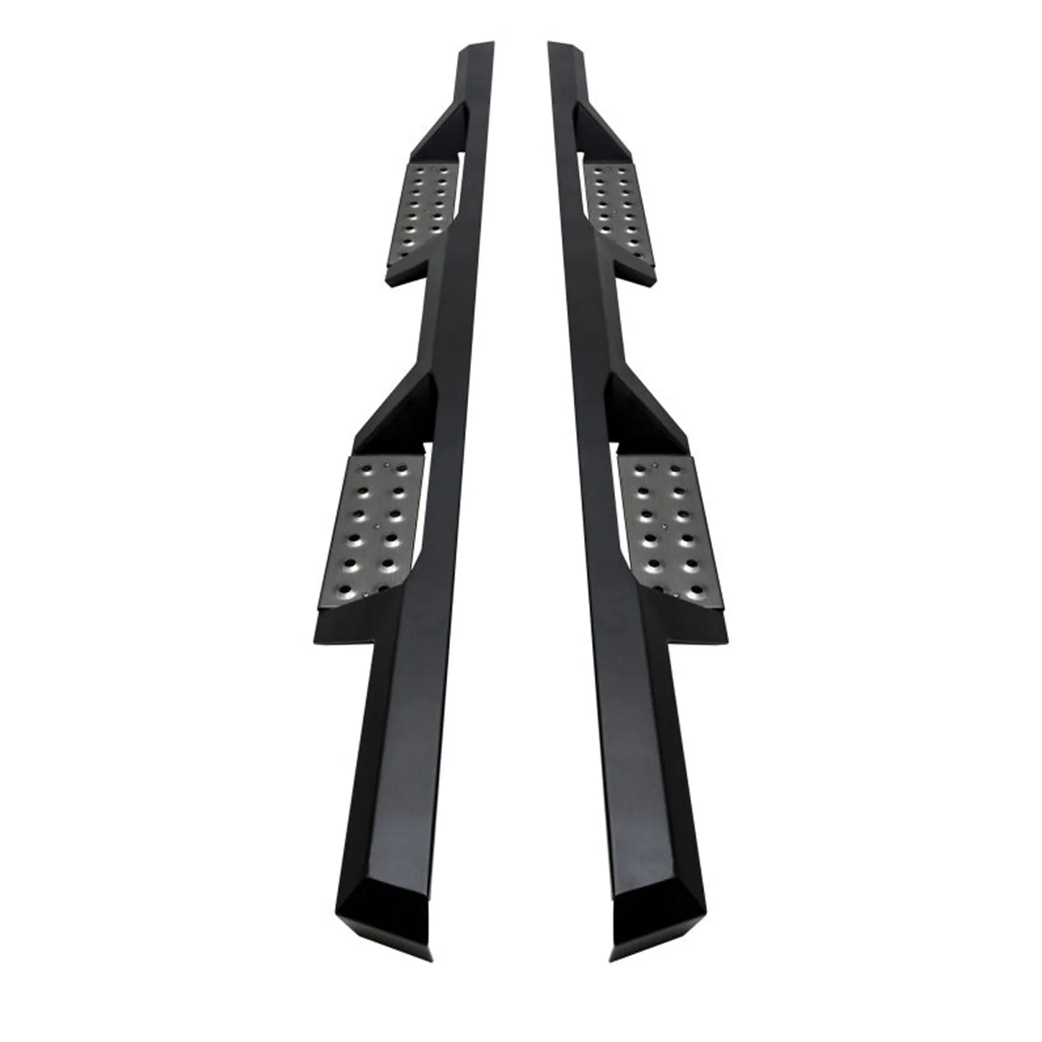 Westin HDX Black Steel Drop Nerf Bars 01-19 GM 2500HD/3500HD Extended/Double - Image 2