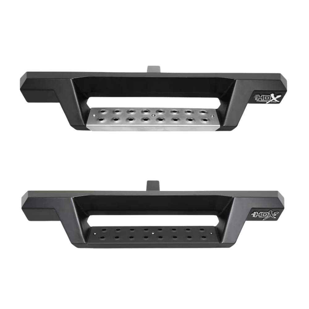 Westin HDX Drop Hitch Step - Black / Stainless Steel