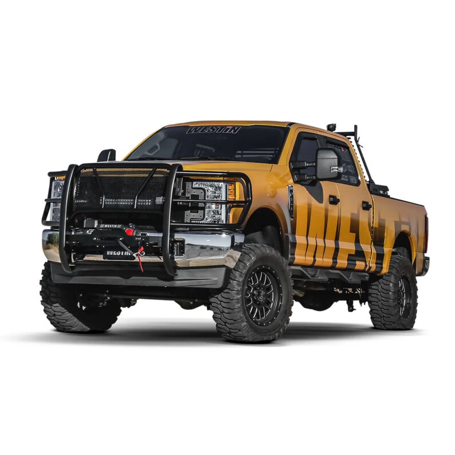 Westin HDX Winch Mount Grille Guard 17-19 Ford F-250/F-350 Super Duty - Image 3