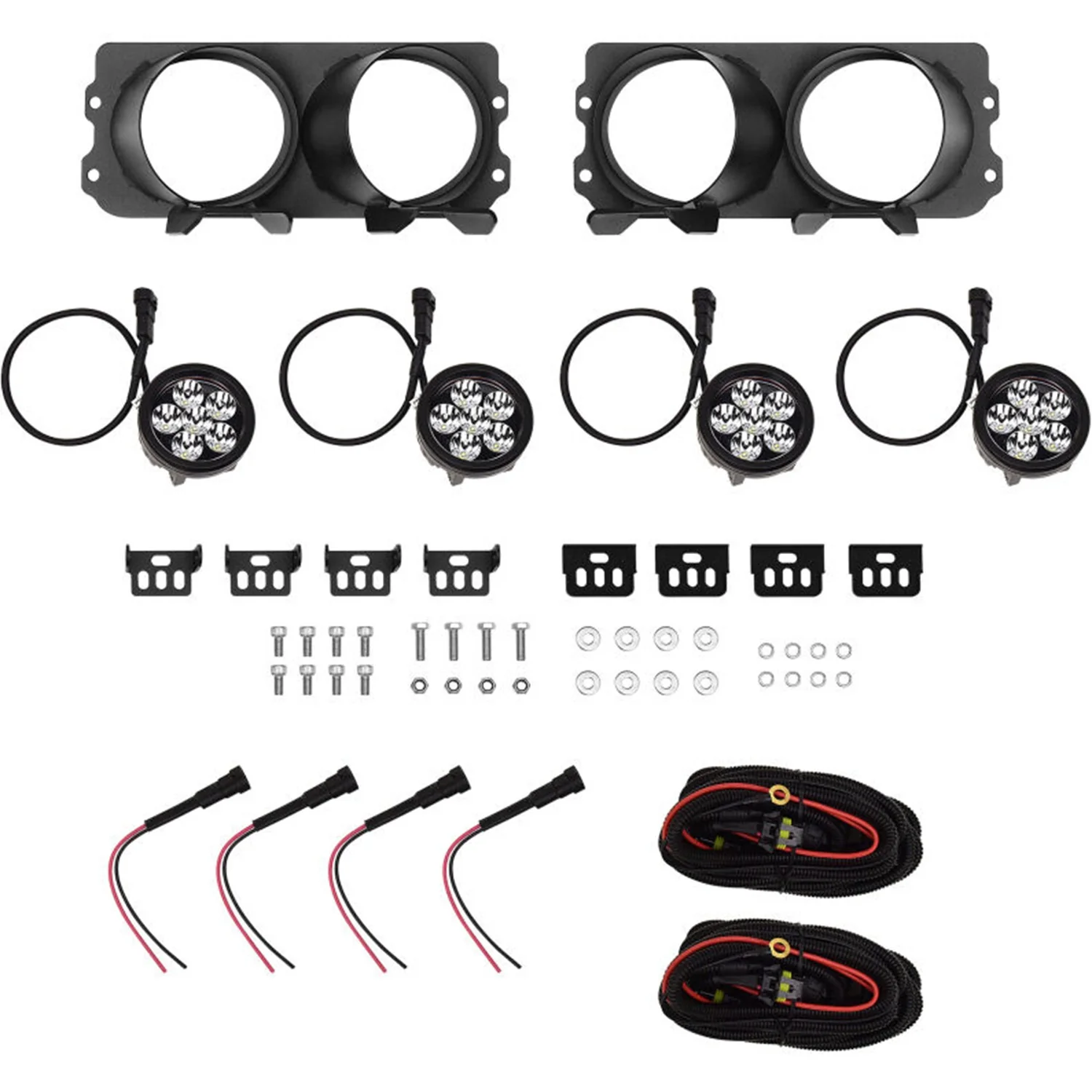 Westin Pro-Mod Bumper Light Kit  - Round/Square - Image 3