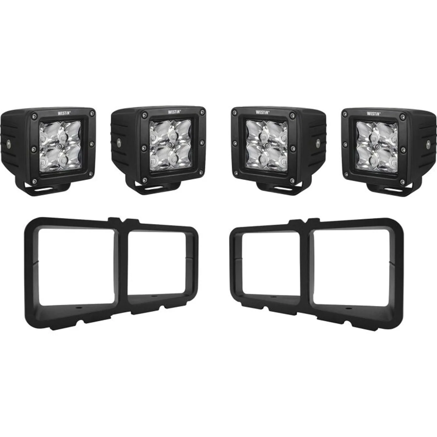 Westin Pro-Mod Bumper Light Kit  - Round/Square - Image 4