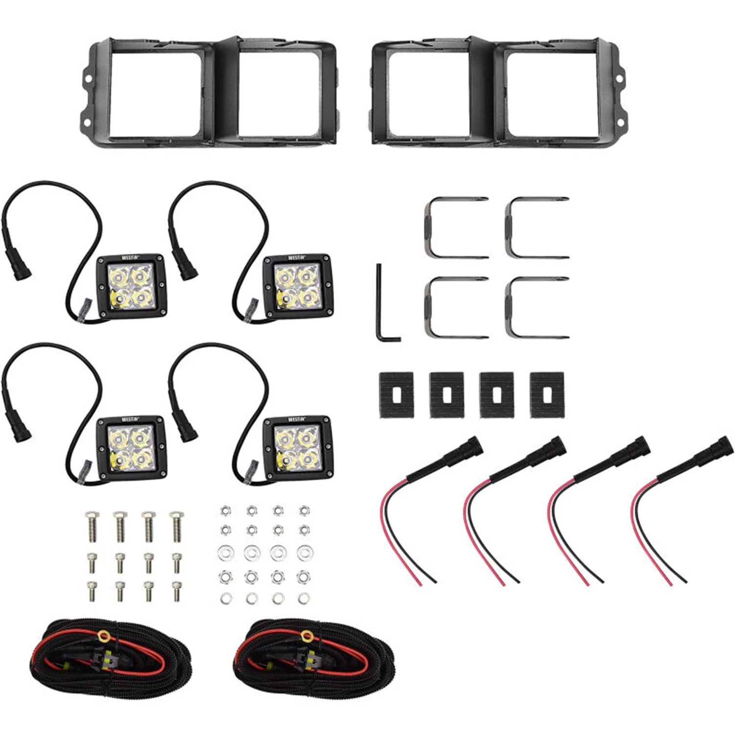 Westin Pro-Mod Bumper Light Kit  - Round/Square - Image 5