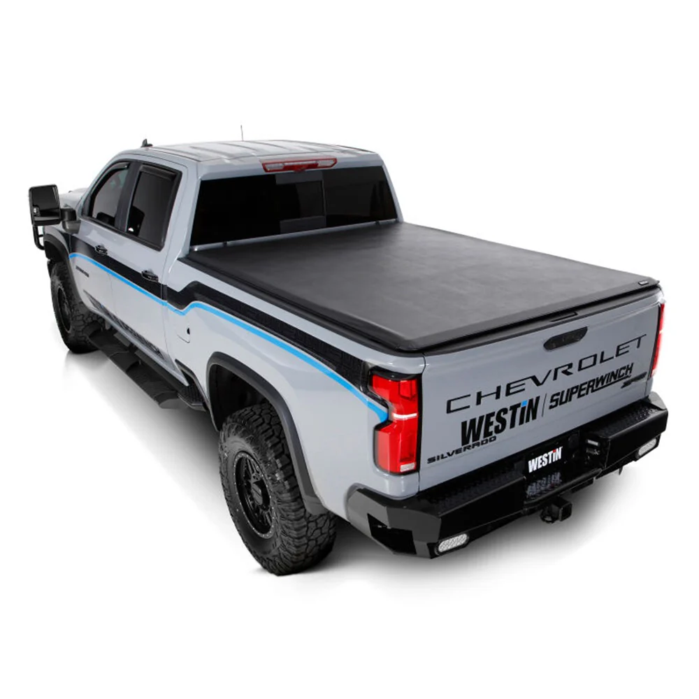 Westin Soft Roll-Up Tonneau Cover 20-26 GM 2500HD/3500 | 6.8 ft Bed - Image 2