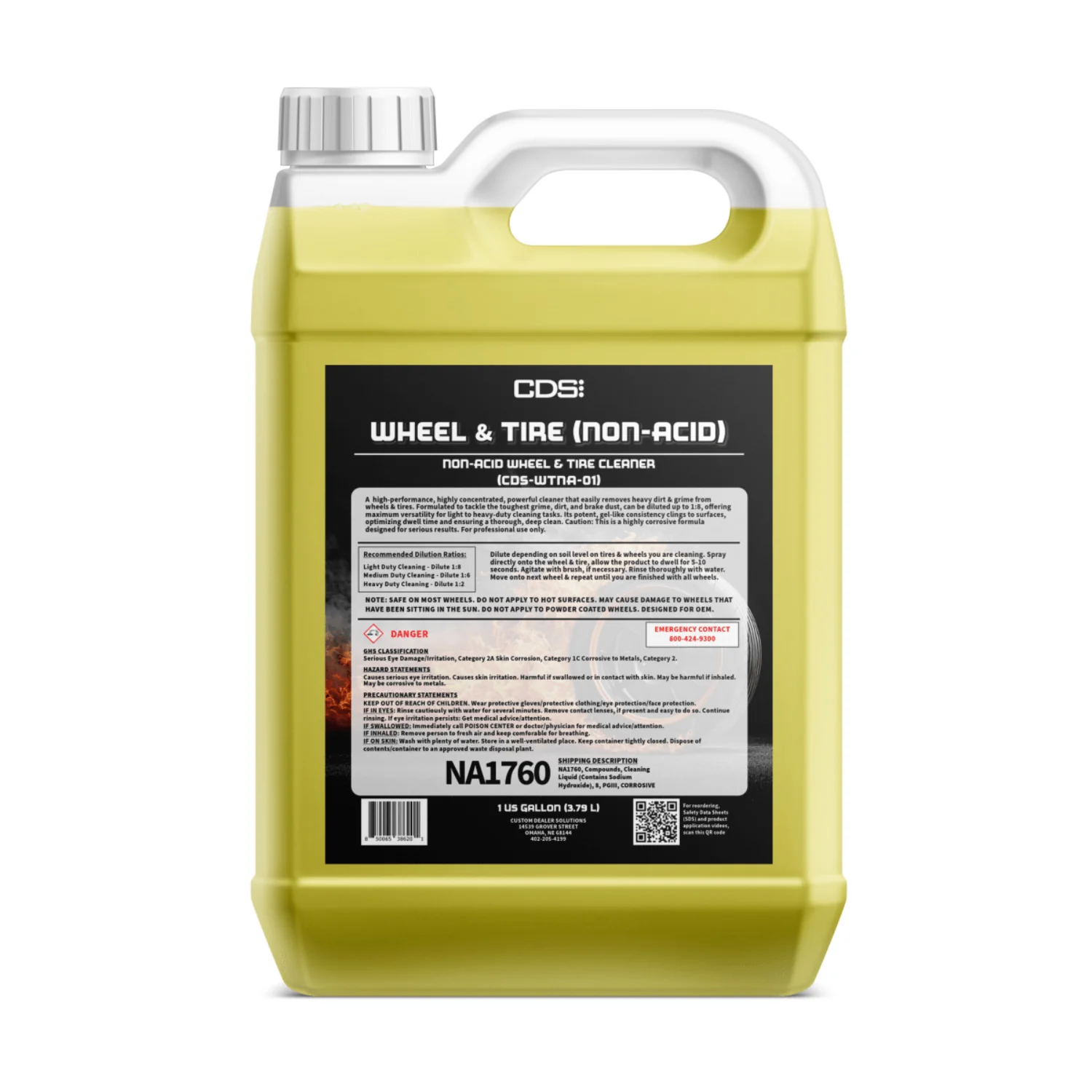 CDS Wheel & Tire Cleaner (Non-Acid) - Image 2