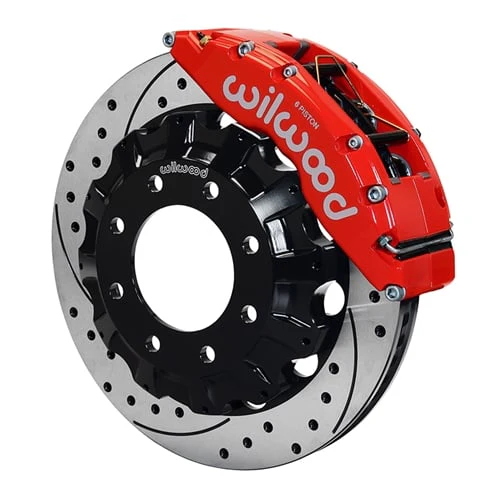 Wilwood TC6R Big Brake Rear Brake Kit 01-10 GM 2500HD - Image 5